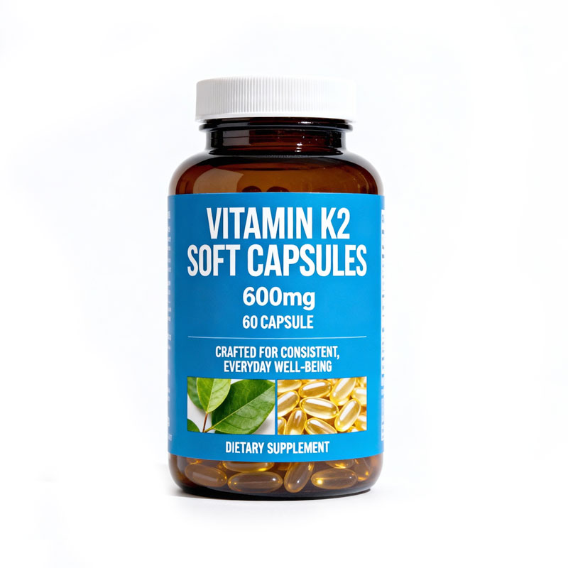 Vitamin K2 Soft Capsules: Natural Bone & Heart Health Support