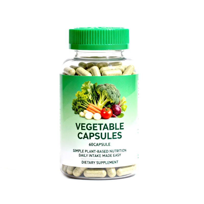 Vegetable Capsules: Plant-Based Nutrient Blend for Daily Wellness Support