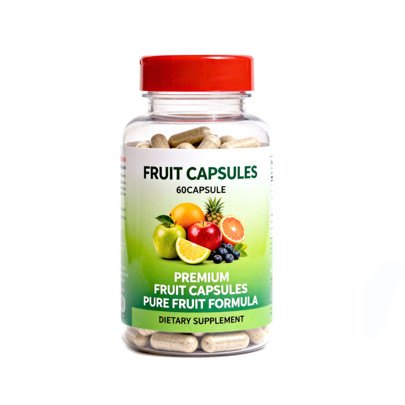Fruit Capsules: Natural Antioxidant & Vitamin-Rich Daily Supplement