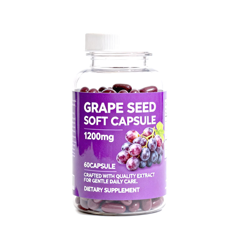 Grape Seed Soft Capsule: Natural Antioxidant & Skin Health Support